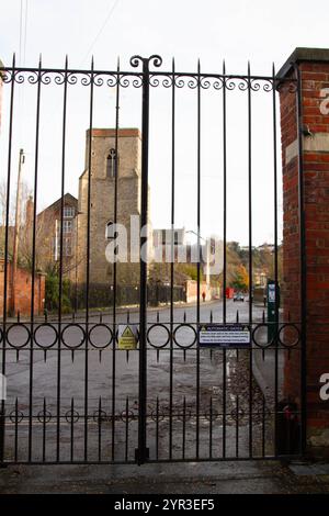 St Helen's Bishopgate, Norwich Foto Stock