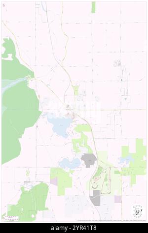 Village of Elkhart Lake, Sheboygan County, Stati Uniti, Wisconsin, N 43 49' 56'', S 88 0' 53'', MAP, Cartascapes Map pubblicata nel 2024. Esplora Cartascapes, una mappa che rivela i diversi paesaggi, culture ed ecosistemi della Terra. Viaggia attraverso il tempo e lo spazio, scoprendo l'interconnessione del passato, del presente e del futuro del nostro pianeta. Foto Stock