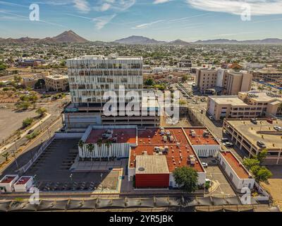 Celtara cima, che fa parte dell'ospedale cima e della torre medica cima, immobiliare a vado del Río a Hermosillo in Messico. (Foto: Luis Gutierrez / NortePhoto) Celtara cima que forma parte de Hospital cima y torre medica cima, bienes raices en el vado del rio en Hermosillo Messico. (Foto: Luis Gutierrez / NortePhoto) Foto Stock