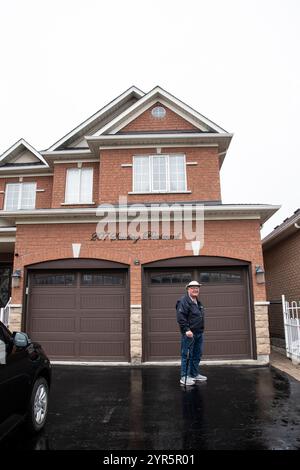 Casa su Starling Boulevard a Vaughan, Toronto, Ontario, Canada Foto Stock