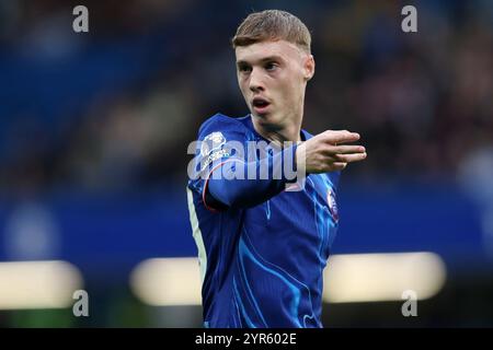 Londra, Regno Unito. 1 dicembre 2024. Cole Palmer del Chelsea durante la partita di Premier League allo Stamford Bridge, Londra. Il credito per immagini dovrebbe essere: Paul Terry/Sportimage Credit: Sportimage Ltd/Alamy Live News Foto Stock