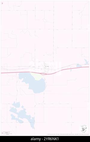 Città di Cleveland, Stutsman County, Stati Uniti, North Dakota, N 46 53' 25'', S 99 7' 11'', MAP, Cartascapes Map pubblicata nel 2024. Esplora Cartascapes, una mappa che rivela i diversi paesaggi, culture ed ecosistemi della Terra. Viaggia attraverso il tempo e lo spazio, scoprendo l'interconnessione del passato, del presente e del futuro del nostro pianeta. Foto Stock