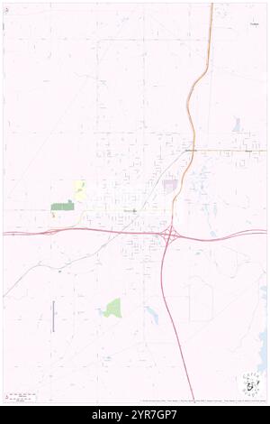 Città di Henryetta, Okmulgee County, Stati Uniti, Oklahoma, N 35 26' 31'', S 95 59' 5'', MAP, Cartascapes Map pubblicata nel 2024. Esplora Cartascapes, una mappa che rivela i diversi paesaggi, culture ed ecosistemi della Terra. Viaggia attraverso il tempo e lo spazio, scoprendo l'interconnessione del passato, del presente e del futuro del nostro pianeta. Foto Stock