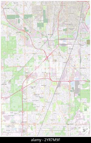 Città di Markham, Contea di Cook, Stati Uniti, Illinois, N 41 36' 0'', S 87 41' 26''', MAP, Cartascapes Map pubblicata nel 2024. Esplora Cartascapes, una mappa che rivela i diversi paesaggi, culture ed ecosistemi della Terra. Viaggia attraverso il tempo e lo spazio, scoprendo l'interconnessione del passato, del presente e del futuro del nostro pianeta. Foto Stock