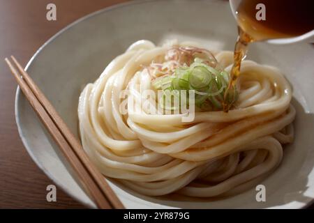 Immagine Sanuki udon Foto Stock