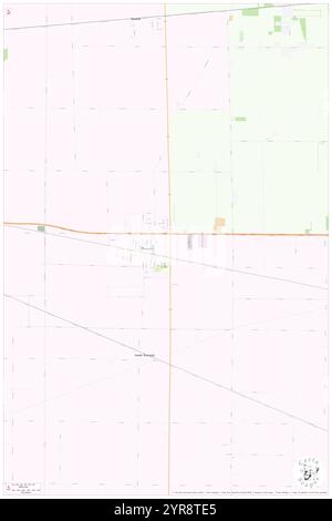 Città di Wanatah, Contea di LaPorte, Stati Uniti, Indiana, N 41 25' 49'', S 86 53' 33'', MAP, Cartascapes Map pubblicata nel 2024. Esplora Cartascapes, una mappa che rivela i diversi paesaggi, culture ed ecosistemi della Terra. Viaggia attraverso il tempo e lo spazio, scoprendo l'interconnessione del passato, del presente e del futuro del nostro pianeta. Foto Stock