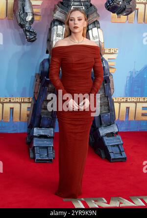 Scarlett Johansson partecipa alla prima europea di "Transformers One", al Cineworld Leicester Square, nel centro di Londra Foto Stock