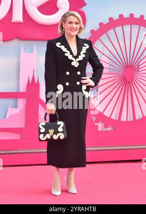 Emerald Fennell partecipa a " Barbie " - prima europea al Cineworld Leicester Square di Londra, Regno Unito. Lunedì 12 luglio 2023. - BANG MEDIA INTERNATIONAL FAMOUS PICTURES 28 HOLMES ROAD LONDON NW5 3AB REGNO UNITO TEL +44 (0) 02 7485 1005 EMAIL: PICTURES@FAMOUS.UK.COM Foto Stock