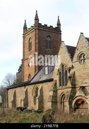 Hanbury Church, Hanbury, Droitwich spa, Worcestershire, Regno Unito. Foto Stock