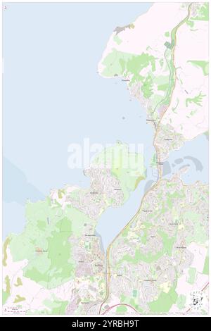 Trasmettitore Titahi Bay, albero alto 212 metri, Porirua City, nuova Zelanda, Wellington, s 41 5' 45'', N 174 50' 35'', MAP, Cartascapes Map pubblicata nel 2024. Esplora Cartascapes, una mappa che rivela i diversi paesaggi, culture ed ecosistemi della Terra. Viaggia attraverso il tempo e lo spazio, scoprendo l'interconnessione del passato, del presente e del futuro del nostro pianeta. Foto Stock