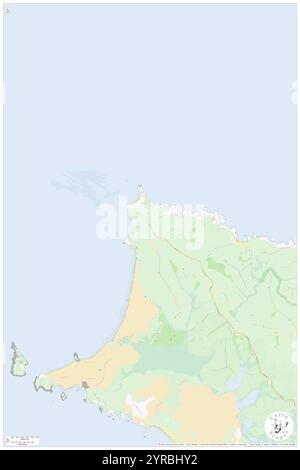 Cape Reinga, far North District, nuova Zelanda, Northland, s 34 25' 52'', N 172 40' 58'', MAP, Cartascapes Map pubblicata nel 2024. Esplora Cartascapes, una mappa che rivela i diversi paesaggi, culture ed ecosistemi della Terra. Viaggia attraverso il tempo e lo spazio, scoprendo l'interconnessione del passato, del presente e del futuro del nostro pianeta. Foto Stock