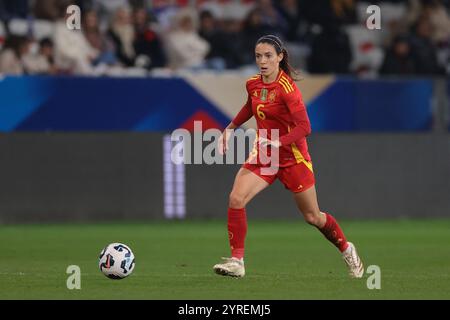 Bene, Francia. 3 dicembre 2024. Aitana Bonmati di Spagna durante l'amichevole internazionale allo stadio Allianz Riviera di Nizza. Il credito per immagini dovrebbe essere: Jonathan Moscrop/Sportimage Credit: Sportimage Ltd/Alamy Live News Foto Stock