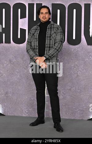 Londra, Regno Unito. 3 dicembre 2024. Nathaniel Curtis partecipa alla prima stagione dei Black Doves al BFI Southbank di Londra, Inghilterra. REGNO UNITO. Martedì 3 dicembre 2024 credito: clive Collins/Alamy Live News Foto Stock