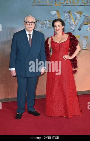 Londra, Regno Unito - 3 dicembre 2024Brian Cox e la moglie Nicole Ansari-Cox alla prima inglese del Signore degli anelli, la guerra del Rohirrim, a Odeon Luxe Leicester Square, Londra, Inghilterra il 3 dicembre 2024. CAP/JOR ©JOR/Capital Pictures Foto Stock