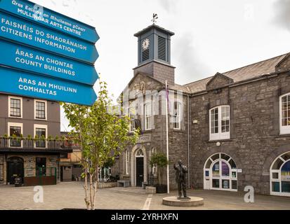 Irlanda, County Westmeath, Mullingar, Pearse Street, edificio Market House Foto Stock