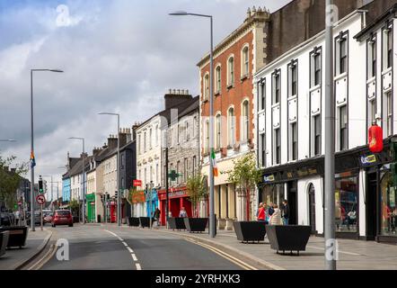 Irlanda, contea di Westmeath, Mullingar, Pearse Street Foto Stock