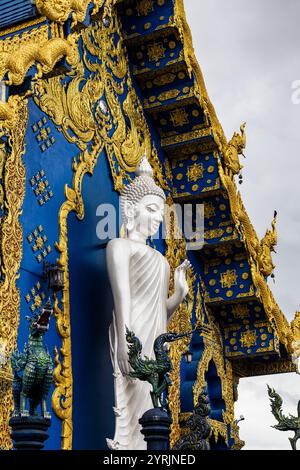 WatRongSueaTen, Chiang Rai, Thailandia, 17 giugno 2019. Foto Stock