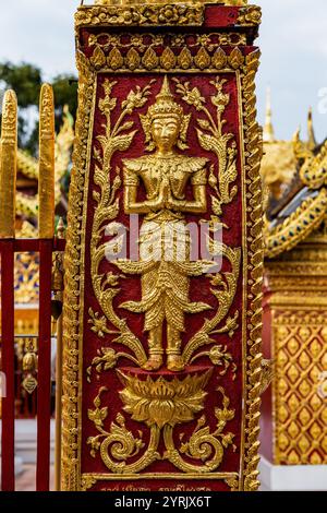 Wat Phra Singh, Chiang mai, Thailandia, 15 giugno 2019 Foto Stock
