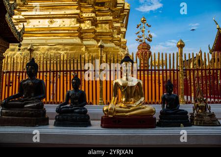 Wat Phra Singh, Chiang mai, Thailandia, 15 giugno 2019 Foto Stock