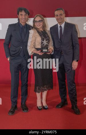 TORINO, ITALIA - NOVEMBRE 26: Ornella Muti partecipa al 42° Torino Film Festival 2024 e riceve il premio “Stella della Mole” Foto Stock