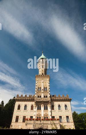 L'Italia, Piemonte, Lago d'Orta Orta San Giulio, Hotel Villa Crespi Foto Stock