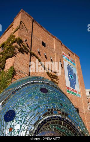 Stati Uniti d'America, Maryland Baltimore, American Visionary Art Museum, ingresso Foto Stock