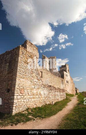 Estonia, Estonia nordorientale, Rakvere, Castello di Rakvere, b XIV secolo, esterno Foto Stock