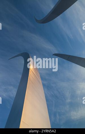 USA, Virginia, Arlington, National Air Force Memorial. Foto Stock