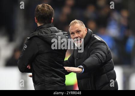 Genk, Belgio. 4 dicembre 2024. Il capo-allenatore di Genk Thorsten Fink, nella foto durante una partita di calcio tra il KRC Genk e lo Standard de Liege, mercoledì 04 dicembre 2024 a Genk, nella finale del campionato belga di calcio "Croky Cup" del 1/8. BELGA FOTO JILL DELSAUX credito: Belga News Agency/Alamy Live News Foto Stock