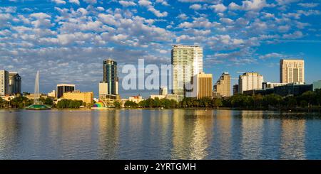 APRILE 2022, ORLANDO, Florida, Stati Uniti - Orlando Florida al Lake Eola Park, Orlando Florida Foto Stock