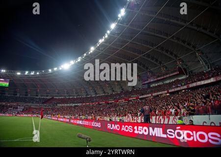 Porto Alegre, Brasile. 24 dicembre 2024. Vista generale dello stadio Beira-Rio durante la partita tra Internacional e Botafogo, per la serie A 2024 brasiliana, allo stadio Beira-Rio, a Porto Alegre il 4 dicembre 2024 foto: Max Peixoto/DiaEsportivo/Alamy Live News Credit: DiaEsportivo/Alamy Live News Foto Stock