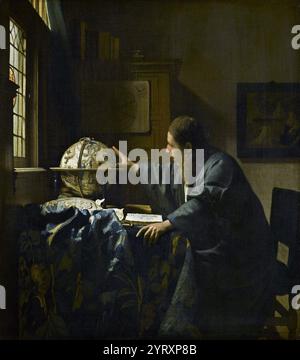 The Astronomer, circa 1668, di Johannes Vermeer (1632?1675) Foto Stock