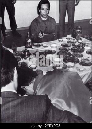 Kim Jae gyu, assassino del presidente Park Chung hee, terzo presidente della Corea del Sud, assassinato il 26 ottobre 1979, durante una cena presso la casa sicura della Korean Central Intelligence Agency (KCIA) vicino al complesso presidenziale della Casa Blu nel distretto di Jongno, Seoul, Corea del Sud. Fu il primo assassinio di un capo di stato in Corea del Sud e in Corea in 605 anni, dall'assassinio di Gongmin di Goryeo. Kim Jae gyu, il direttore della KCIA e capo della sicurezza del presidente, fu responsabile dell'assassinio. Park e' stato colpito al petto e alla testa, ed e' morto quasi immedia Foto Stock