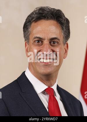 La RT ha leso Miliband, Segretario di Stato per la sicurezza energetica e Net Zero e membro del governo laburista britannico eletto nel luglio 2024 Foto Stock