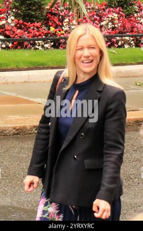 Eleanor Reeves, Baronessa Cryer (Presidente del Partito Laburista e Ministro senza portafoglio), a Downing Street, Londra, per assumere il suo nuovo ruolo nel governo laburista dopo le elezioni. 5 luglio 2024. Foto Stock