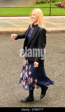 Eleanor Reeves, Baronessa Cryer (Presidente del Partito Laburista e Ministro senza portafoglio), a Downing Street, Londra, per assumere il suo nuovo ruolo nel governo laburista dopo le elezioni. 5 luglio 2024. Foto Stock