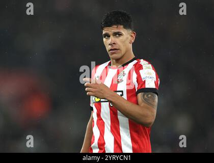 Southampton, Regno Unito. 4 dicembre 2024. Mateus Fernandes del Southampton durante la partita di Premier League al St Mary's Stadium di Southampton. Il credito per immagini dovrebbe essere: Paul Terry/Sportimage Credit: Sportimage Ltd/Alamy Live News Foto Stock