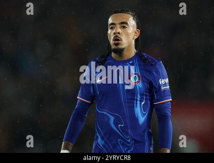 Southampton, Regno Unito. 4 dicembre 2024. Malo gusto del Chelsea durante la partita di Premier League al St Mary's Stadium di Southampton. Il credito per immagini dovrebbe essere: Paul Terry/Sportimage Credit: Sportimage Ltd/Alamy Live News Foto Stock