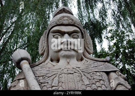 Le tombe Ming; una collezione di mausolei costruiti dagli imperatori della dinastia Ming della Cina. La maggior parte delle tombe Ming si trova in un gruppo vicino a Pechino e collettivamente conosciute come le tredici Tombe della dinastia Ming, un sito patrimonio dell'umanità dell'UNESCO. 2020 Foto Stock