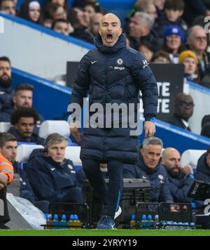 Londra, Regno Unito. 1 dicembre 2024. Chelsea V Aston Villa - Premier League - Stamford Bridge. Il manager del Chelsea Enzo Maresca. Crediti immagine: Mark Pain / Alamy Live News Foto Stock