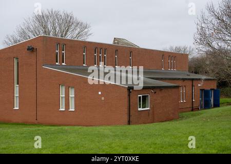 Nostra Signora della Pace e Beato Robert Dibdale Catholic Church, Shottery, Stratford-upon-Avon, Warwickshire, Regno Unito Foto Stock