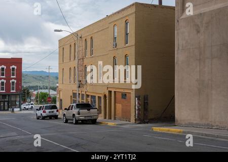 Stati Uniti d'America, America,Rockies, Montana, Butte, materie America, Foto Stock