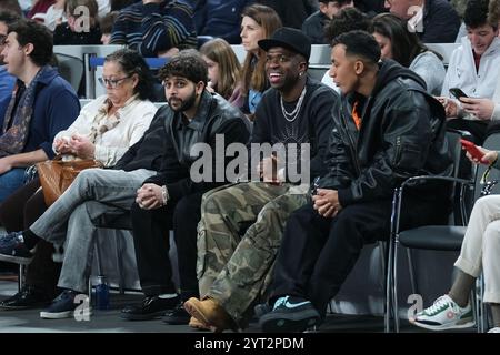 Madrid, Spagna. 6 dicembre 2024. Vinícius Jr durante la Turkish Airlines EuroLeague tra Real Madrid e Fenerbahce Istanbul al WiZinkCenter il 5 dicembre 2024 a Madrid Spagna credito: SIPA USA/Alamy Live News Foto Stock