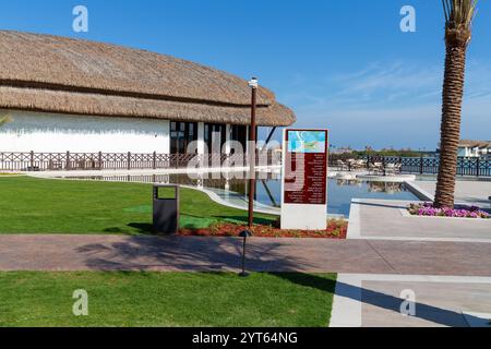 Anantara, Mina al Arab, Ras al Khaimah, Emirati Arabi Uniti Foto Stock