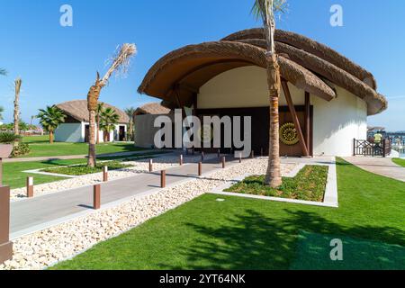 Anantara, Mina al Arab, Ras al Khaimah, Emirati Arabi Uniti Foto Stock