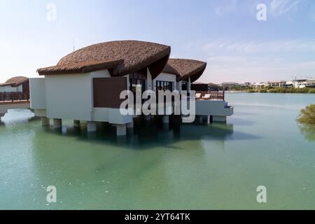 Anantara, Mina al Arab, Ras al Khaimah, Emirati Arabi Uniti Foto Stock