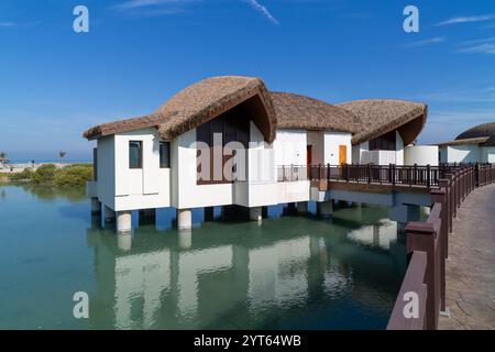 Anantara, Mina al Arab, Ras al Khaimah, Emirati Arabi Uniti Foto Stock