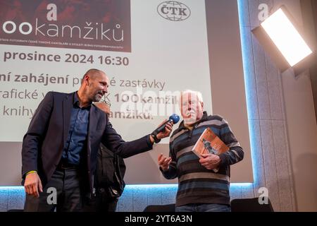 Lancio del libro Millions of Moments sulla storia dell'agenzia di stampa ceca (CTK), in un evento che si svolge tutto il giorno in occasione del 100° anniversario Foto Stock