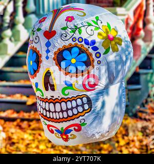 Teschio fantasma - Halloween 2024 Foto Stock