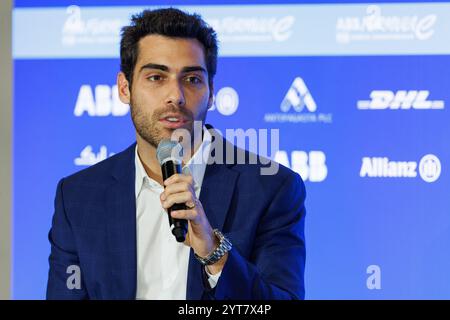 Gustavo Pires, Presidente dell'Autorità del Turismo di San Paolo, SP Turis, ritratto durante l'ePrix di San Paolo, 1° round del Campionato Mondiale ABB FIA di Formula e 2024-25, sul circuito di São Paulo Street dal 4 al 7 dicembre 2024 a San Paolo, Brasile Foto Stock